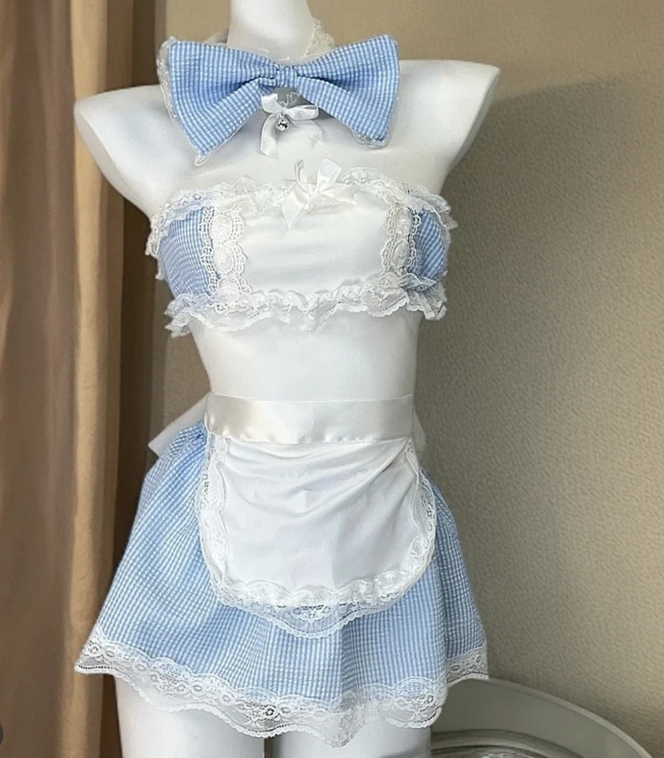 【阿梦梦no退no换】80-125斤蕾丝甜美抹胸公主裙