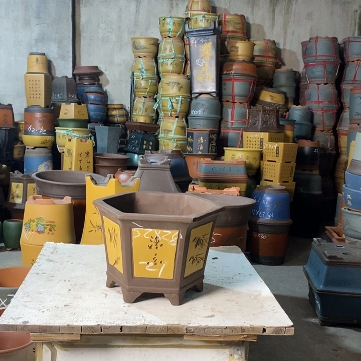 紫砂花盆紫砂艺术