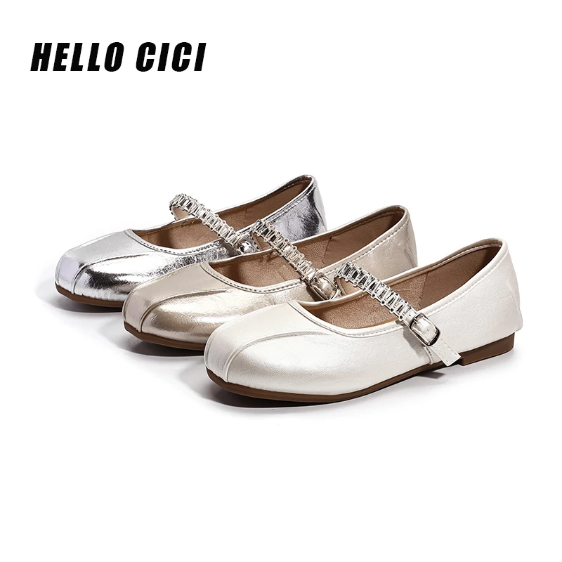 【运费补贴】夏季新款圆头真皮橡胶舒适百搭浅口一字带玛丽珍803