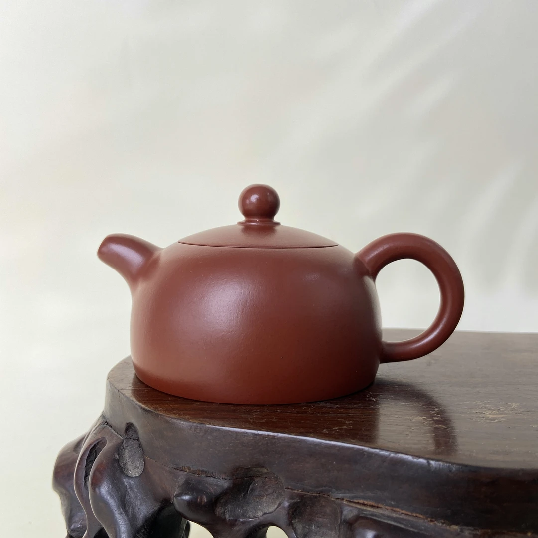 宜兴手工紫砂陶 （王小平）130cc茶壶GS4211-19