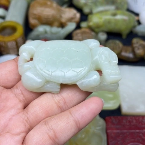 和田玉未镶嵌颈饰103