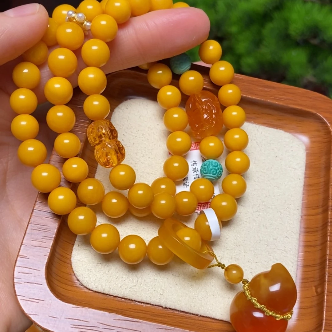 【闪购商品】未镶嵌蜜蜡手链手串