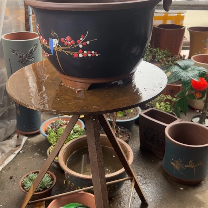 宜兴紫砂花盆花盆花盆004大