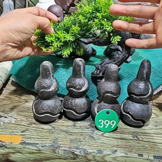 开槽附石小葫芦4个399号