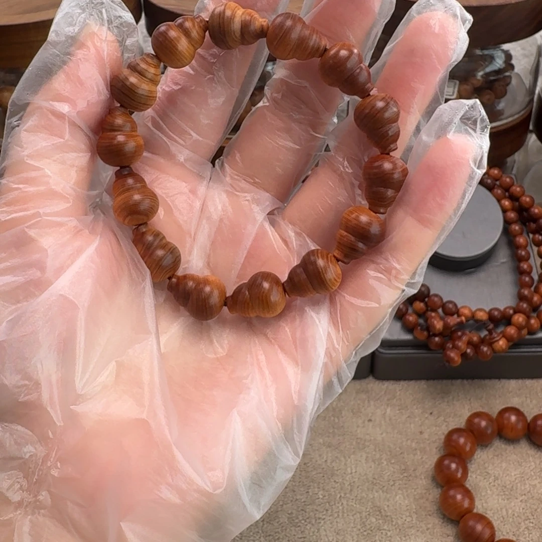 手串/手链柏木（崖柏）精品黑油小葫芦