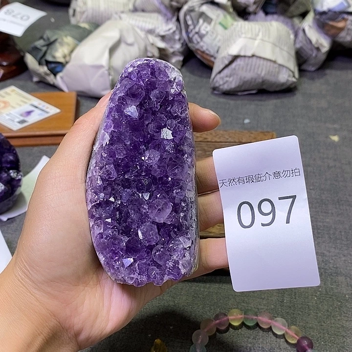 未镶嵌珠宝半成品紫晶