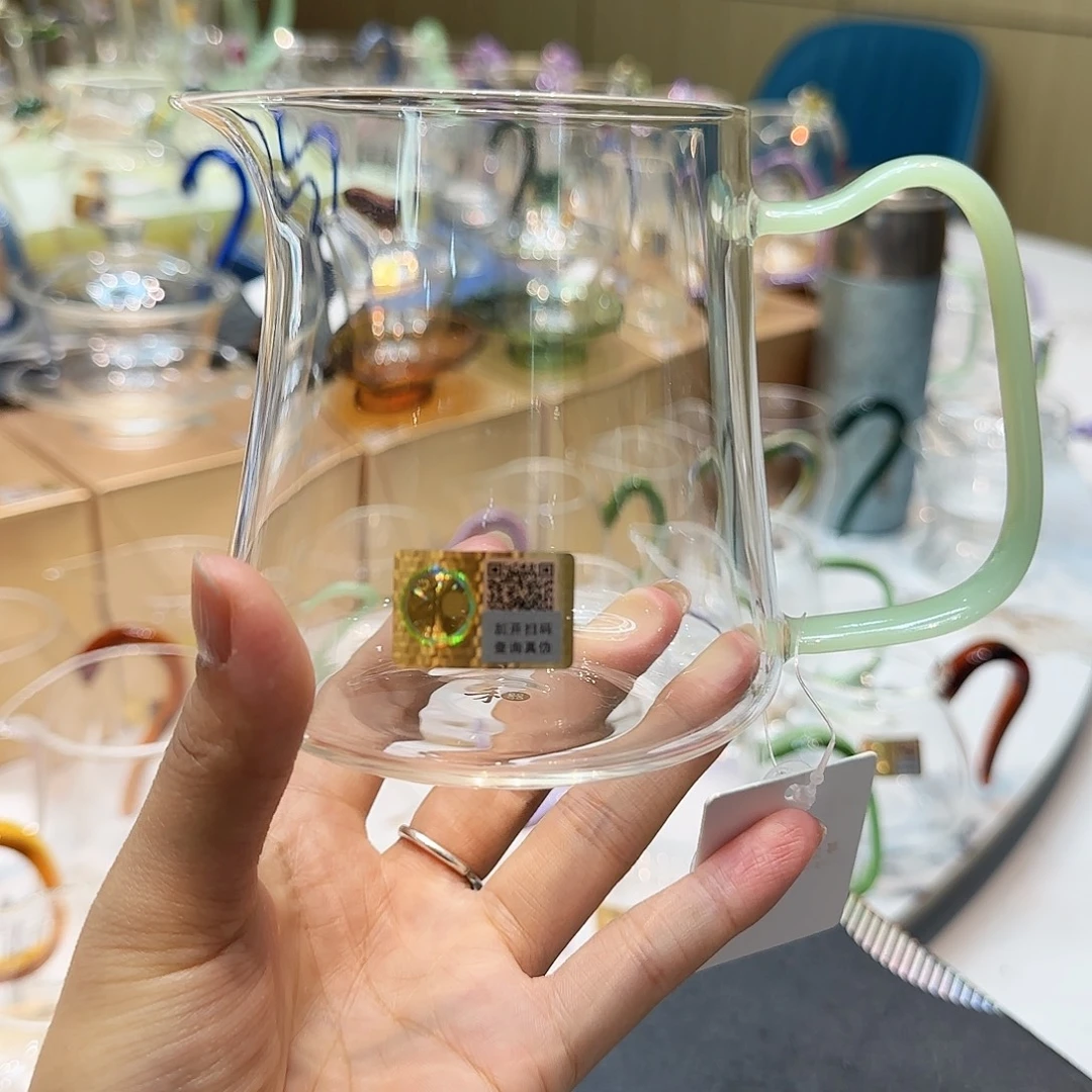 禾器浅玉色卓然公道杯