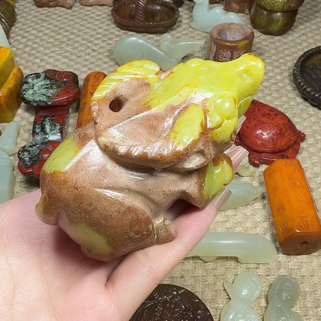 白玉菩提吊坠挂件