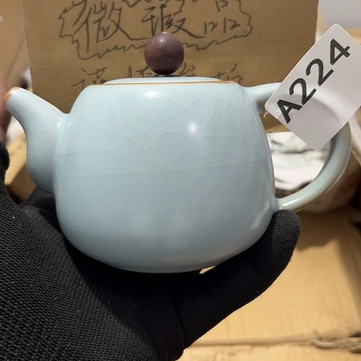 瓷片茶摆件工艺品摆件666
