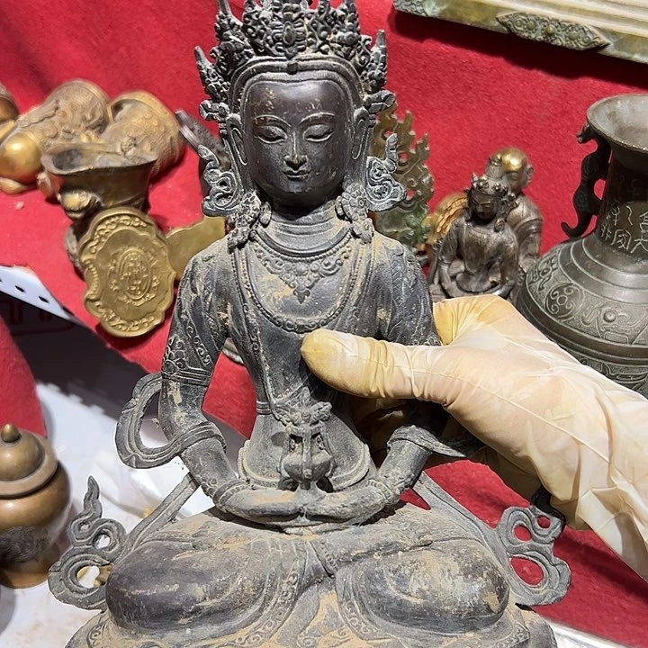 爱***赢微瑕疵黄铜摆件工艺品