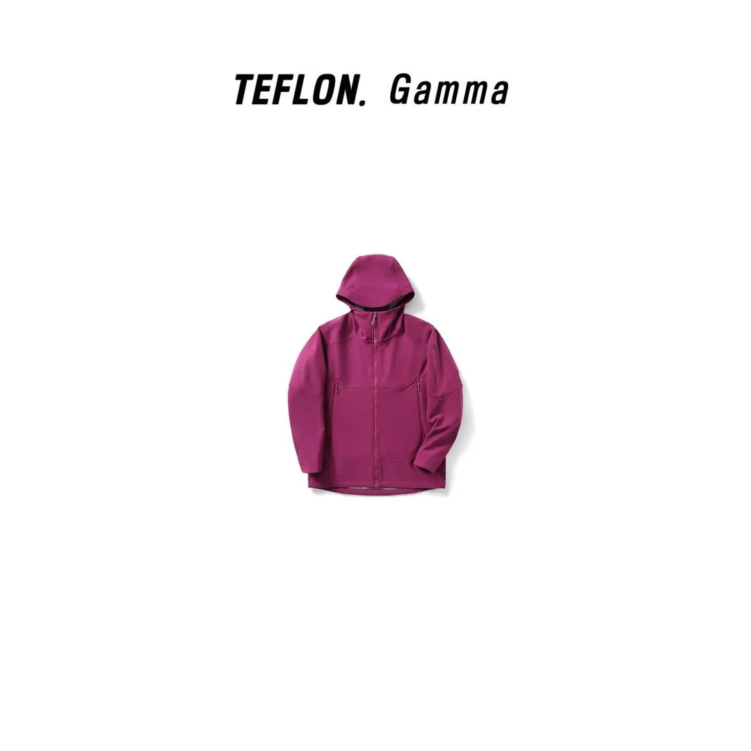 GM全天候系列【年货现货】软壳冲锋衣加绒男女款多巴胺外套加厚夹克