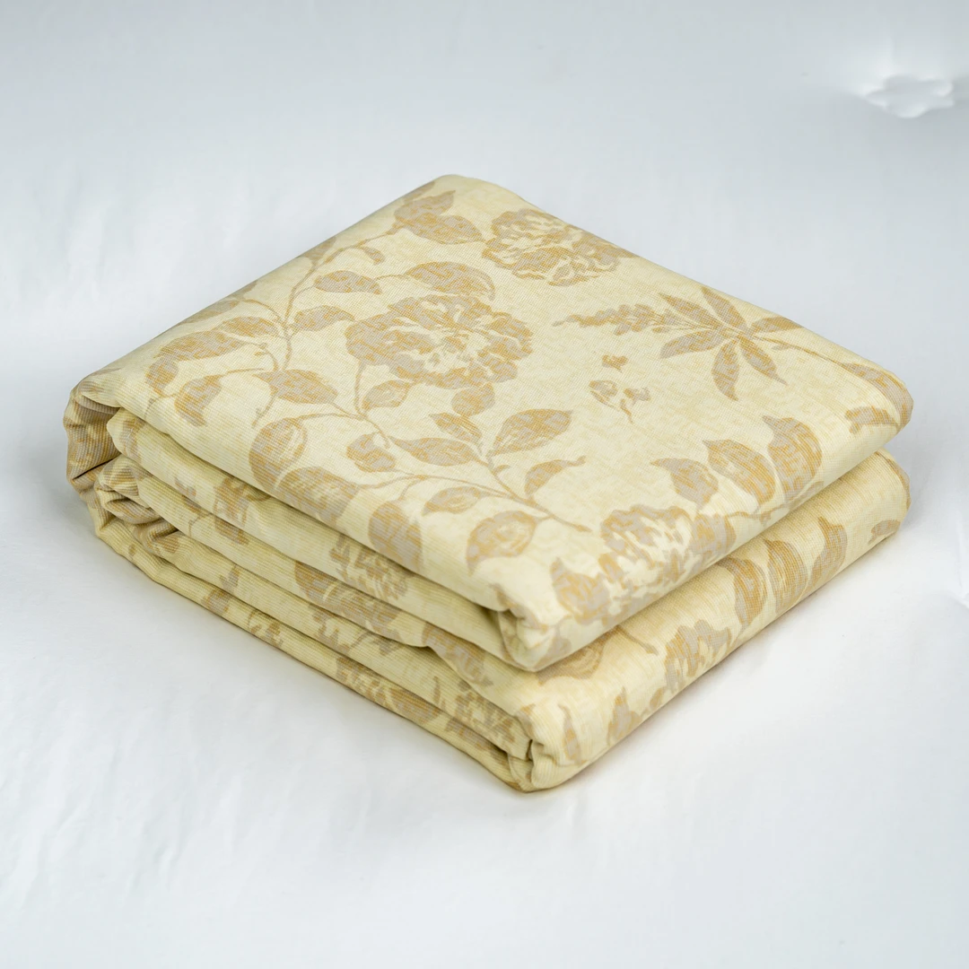 【京かわ会社】纯棉 加厚细纱汉麻帆布双人床单 230*250cm 麦穗