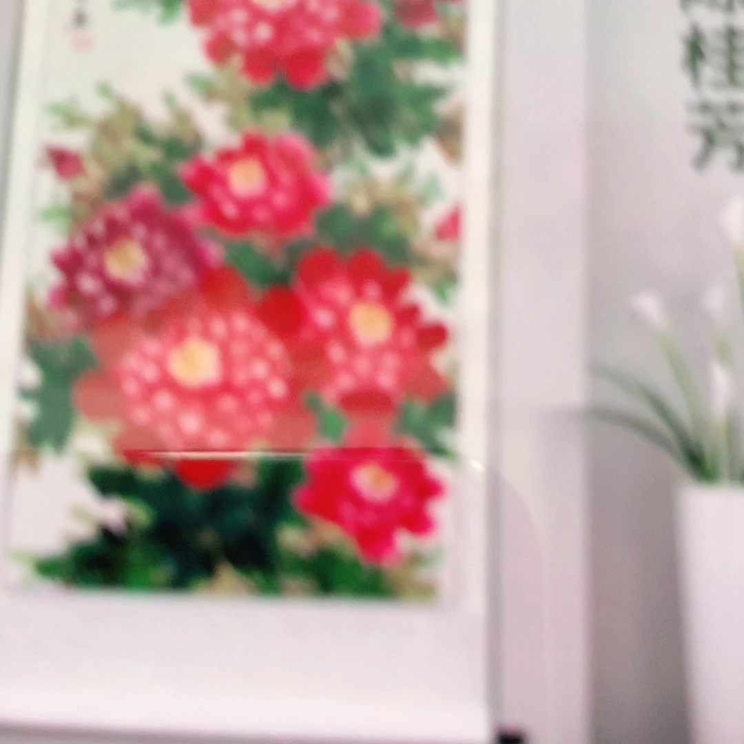 【闪购商品】国画金线牡丹