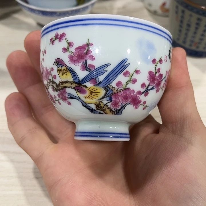摆件///////景德镇陶瓷杯子。