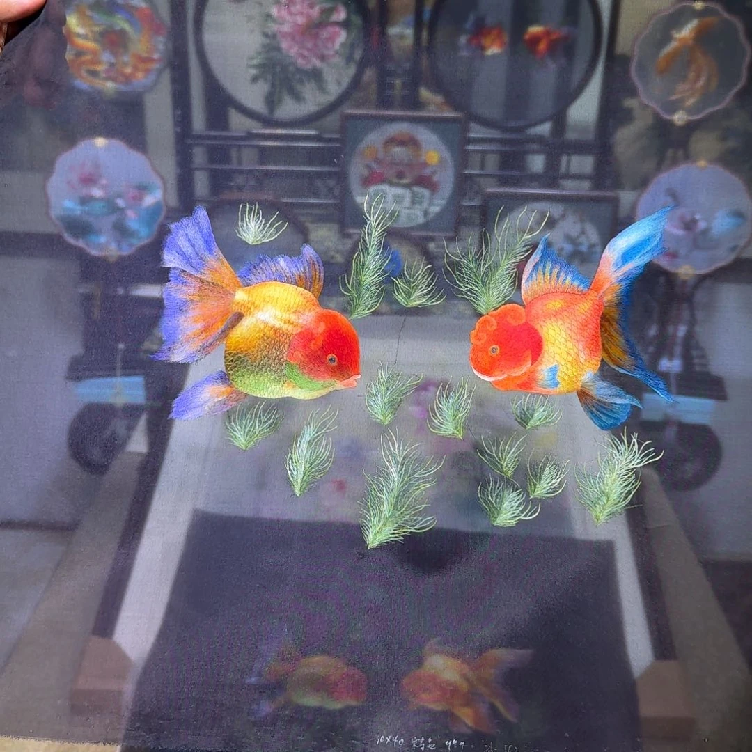 刺绣刺绣工艺精湛