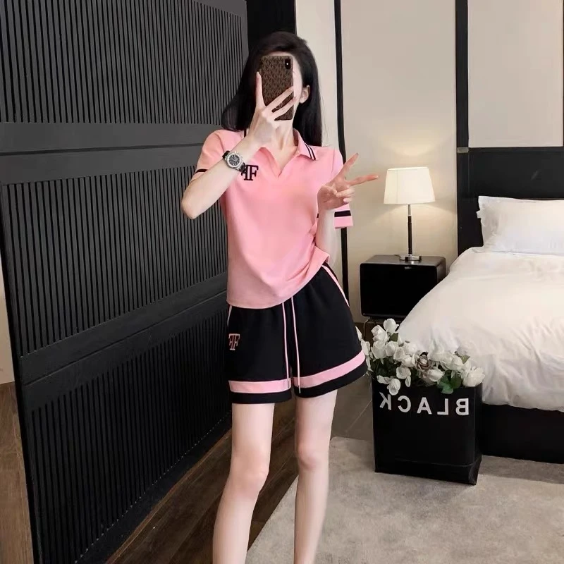 《甜心教主》套装·运动休闲两件套 时尚套装女洋气短裤