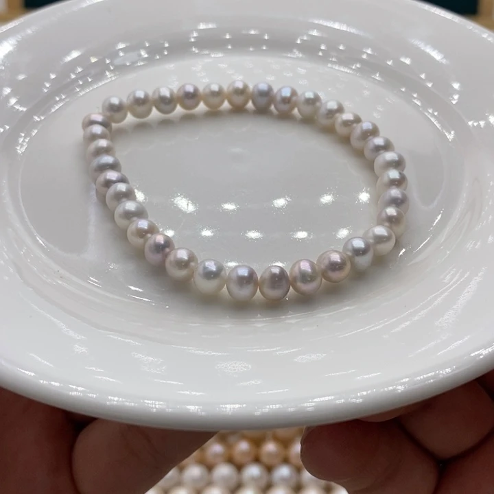 【闪购商品】颈饰合金淡水珍珠