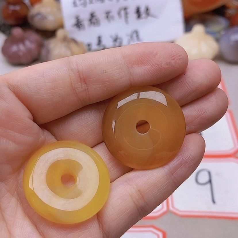 【闪购商品】未镶嵌玛瑙/玉髓珠宝半成品怡****）