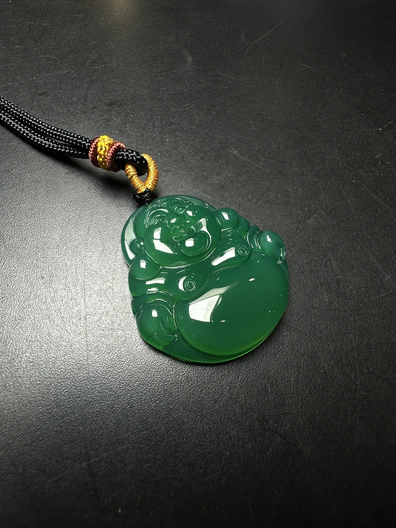 【珠宝少爷】新人福利-玛瑙绿佛-YS18-多样性发货发一件