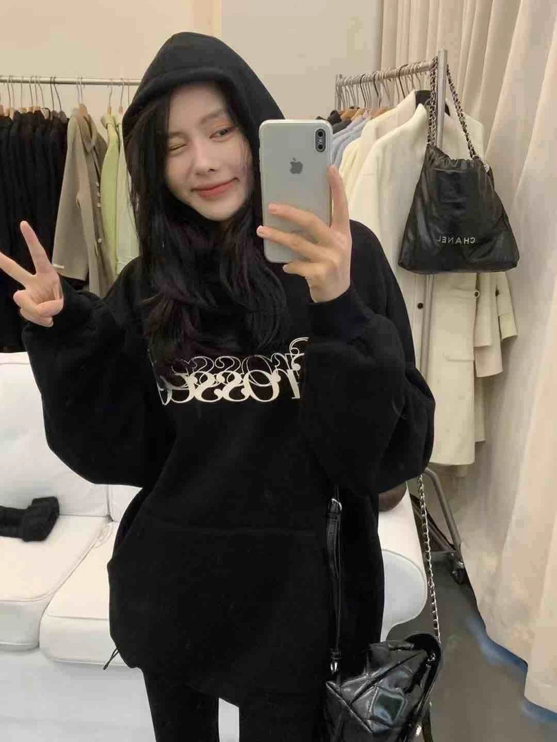 【ARONG阿荣家】卫衣09132-灰色黑色-F