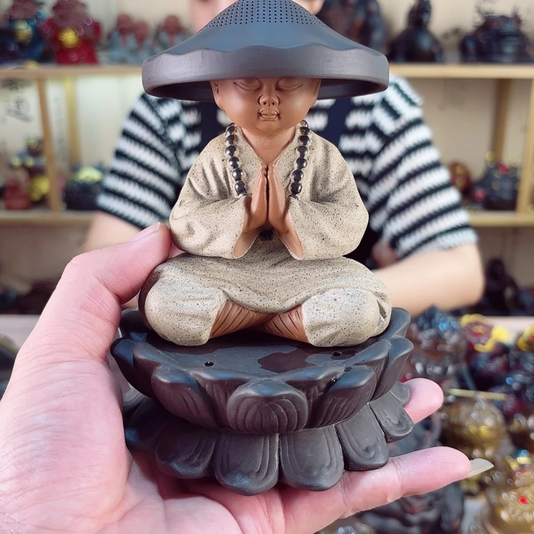 紫砂茶宠紫陶树脂茶宠摆件