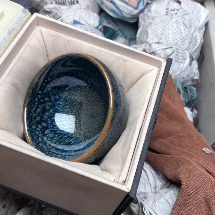 茶盏建窑建盏主人杯