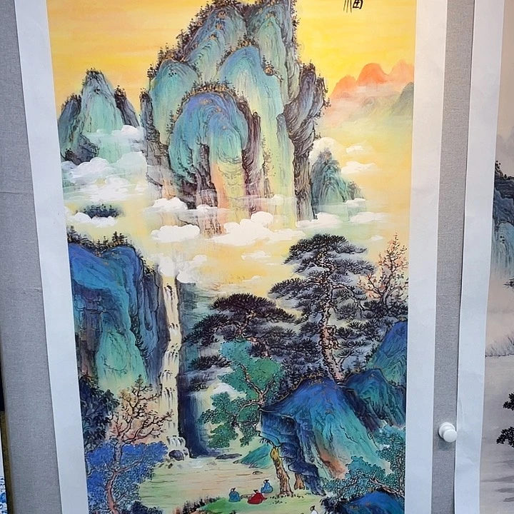 国画书画描金拓染金石传拓手写