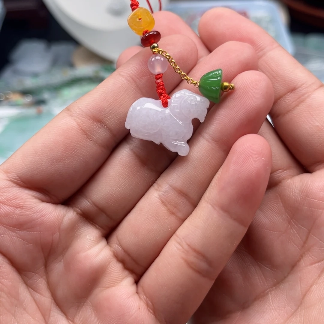 翡翠未镶嵌颈饰天然翡翠A货