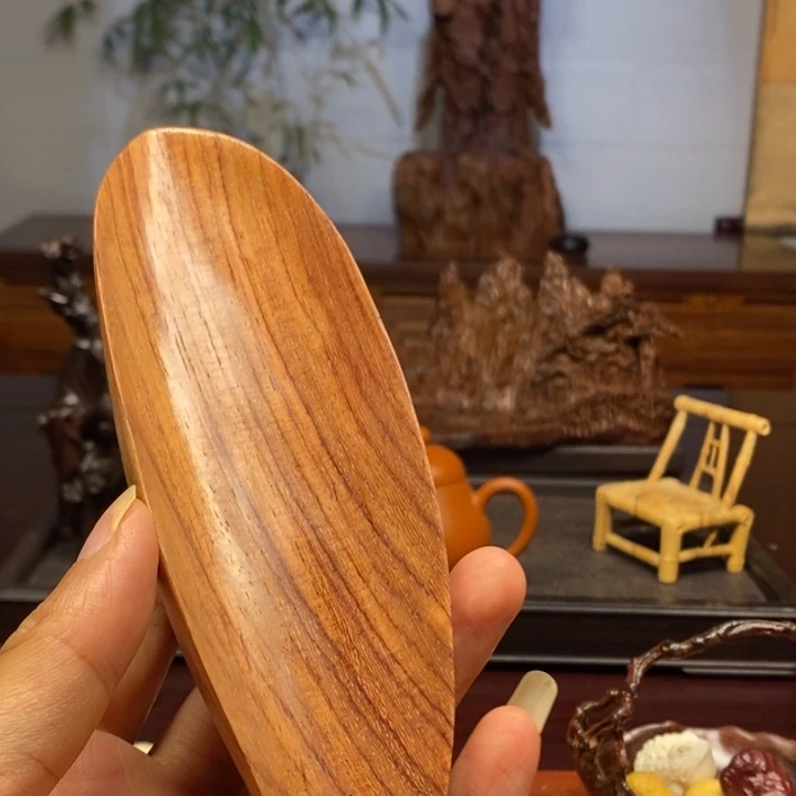 红酸枝木类茶周边器物茶则