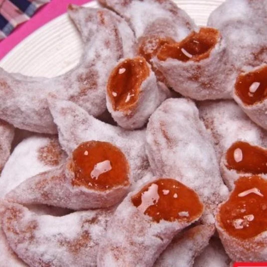 羊角蜜怀旧果子蜜糖角河南特产传统糕点梅豆角月亮果地方名吃