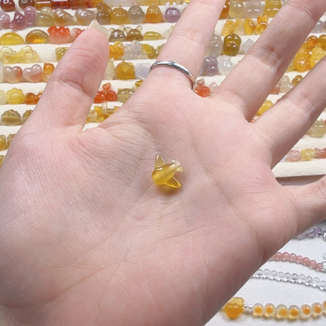 玛瑙/玉髓合金颈饰