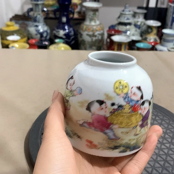 摆件博古架陶瓷摆件