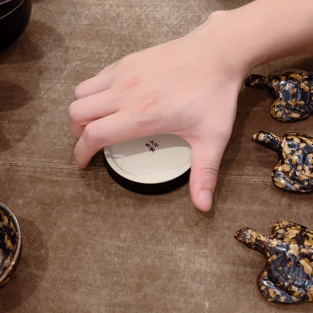 叫***姐茶盏吉州窑柴窑放漏杯