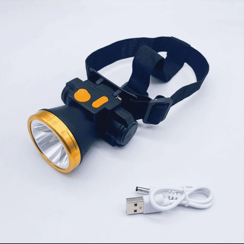 头灯led灯强光户外30W头灯 锂电可充电式手电筒头灯夜钓灯钓鱼灯