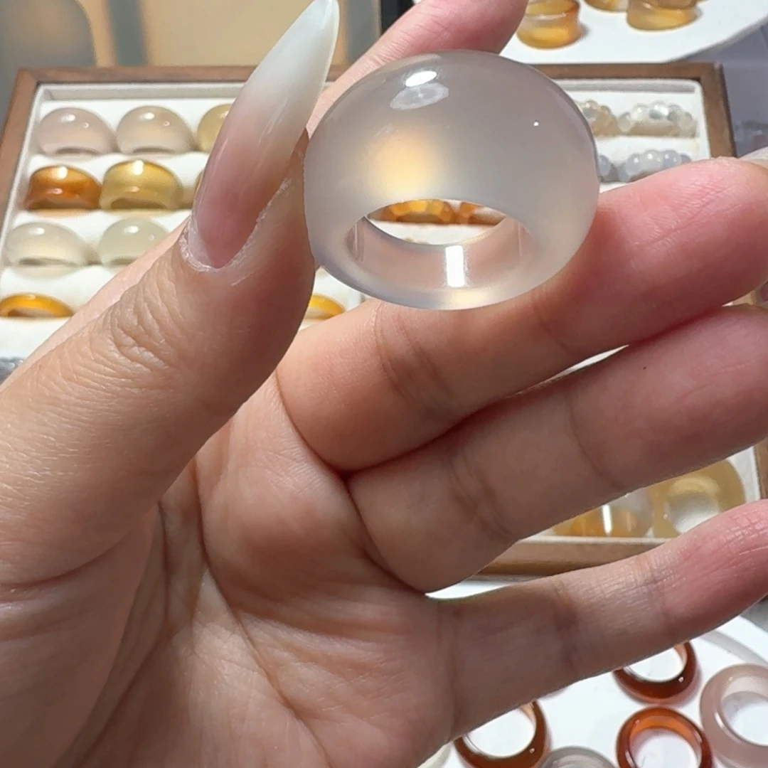 合金戒指玛瑙/玉髓258港15