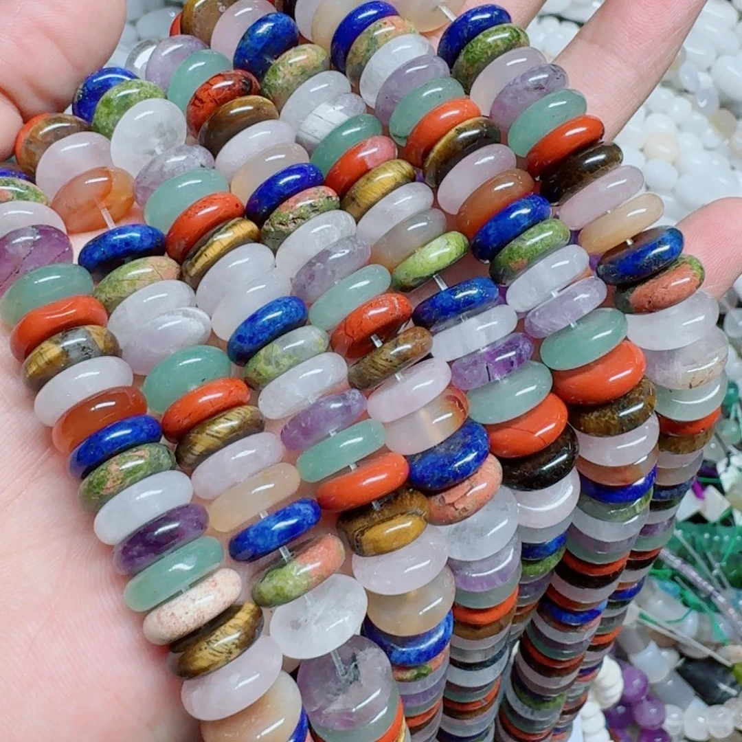 玛瑙/玉髓合金珠宝半成品12多宝算盘一条