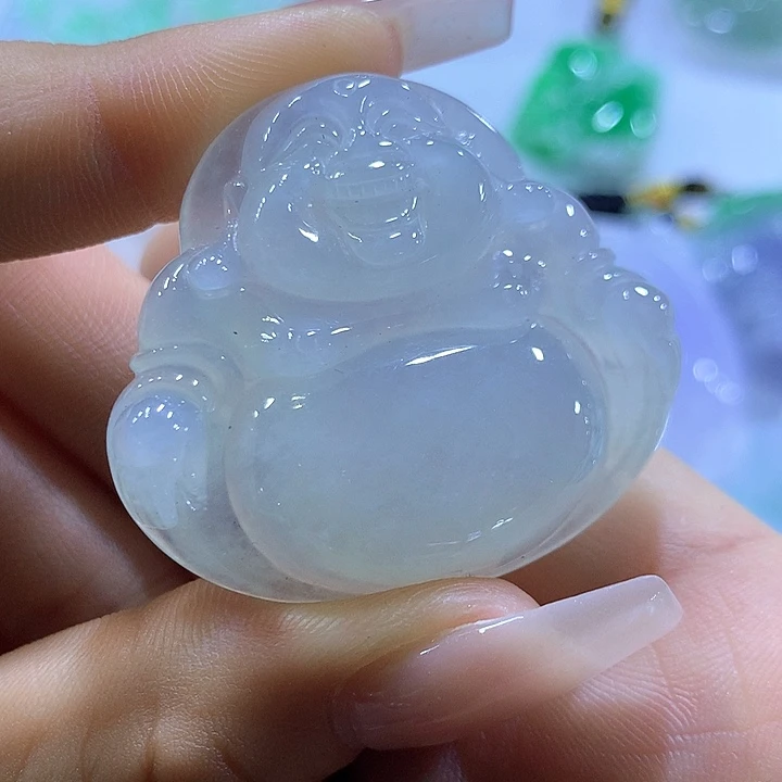 翡翠未镶嵌颈饰天然翡翠A货吊坠