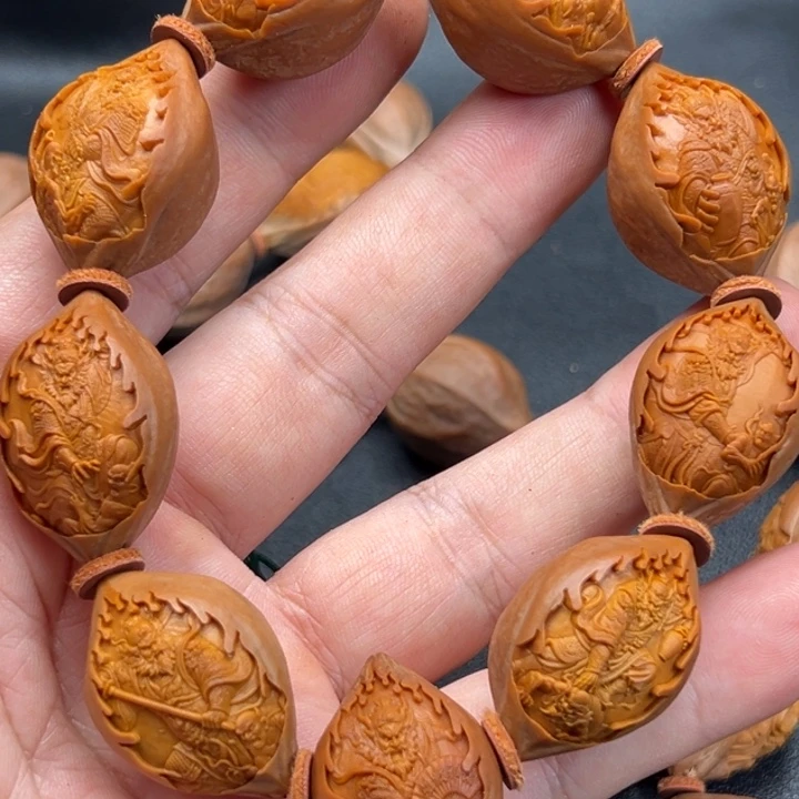 虎***椒橄榄核手串/手链橄榄橄榄橄榄橄榄橄榄