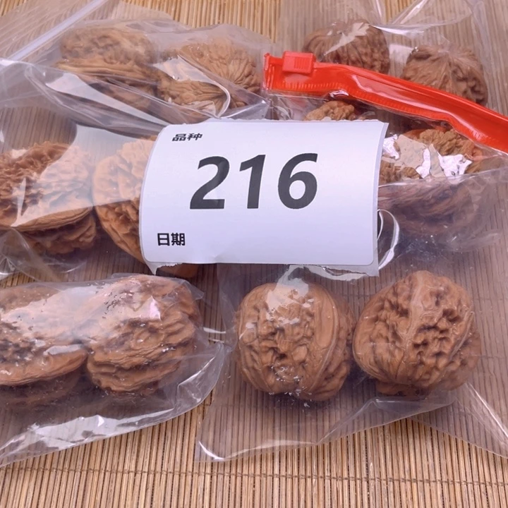 文玩核桃把件216号6对带练手元宝