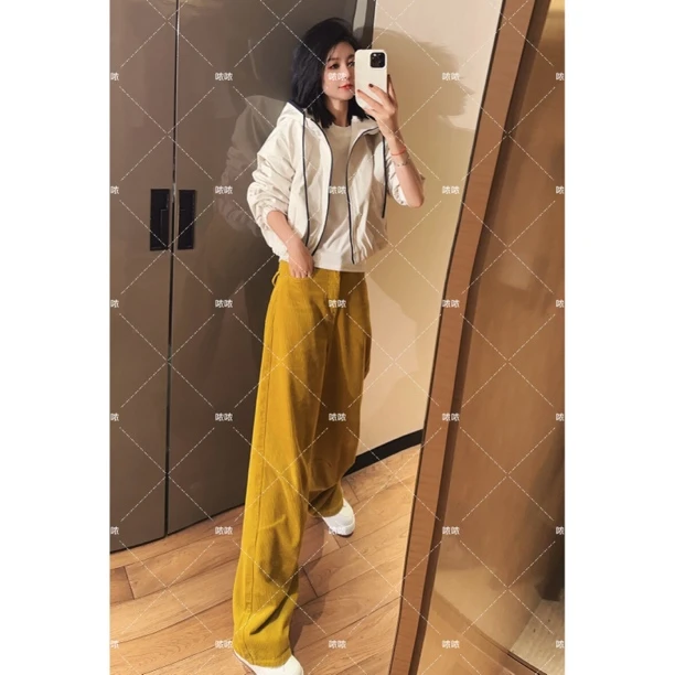 哝NONG【连帽棉服】-2025秋冬新款抽绳连帽休闲棉服外套02292024