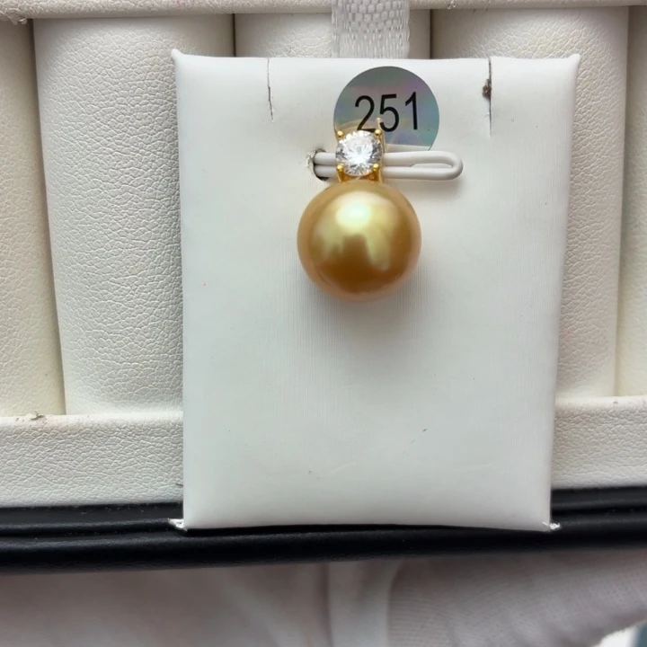 海水珍珠颈饰银S925镶嵌