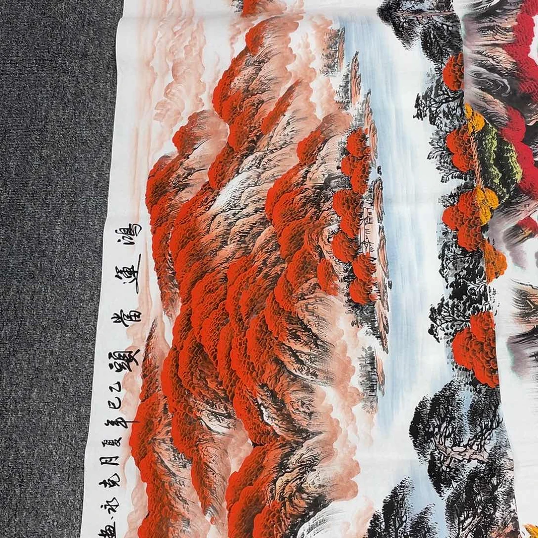 国画纯手绘字画宣纸