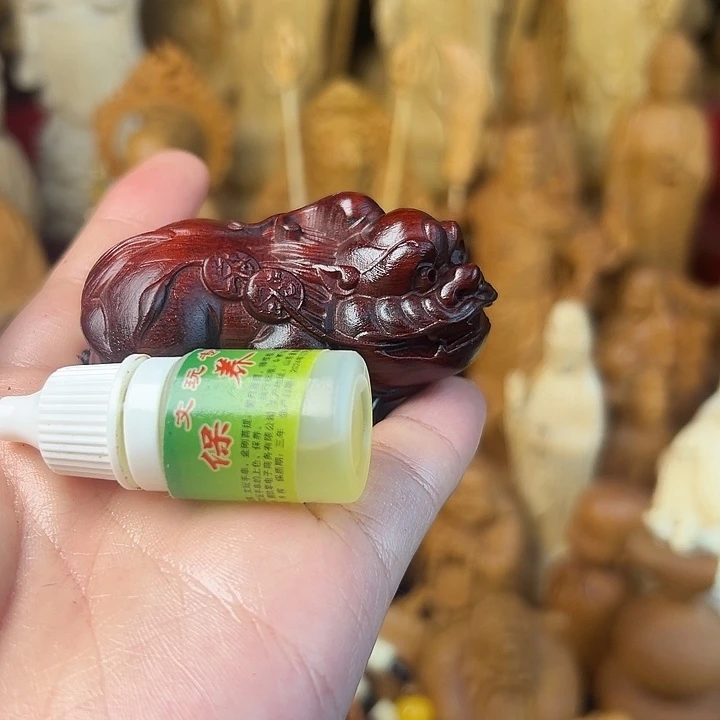 非洲紫檀（红花梨）紫檀木貔貅