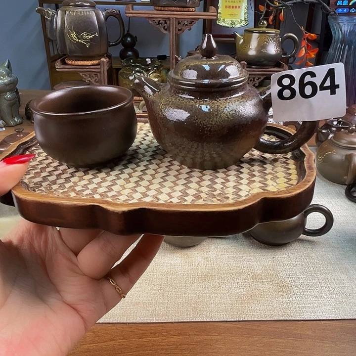 柴烧壶泡茶香柴燒壺泡茶