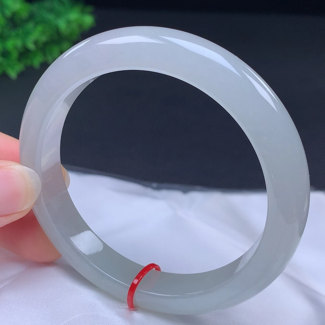 翡翠未镶嵌手镯61圈口682006