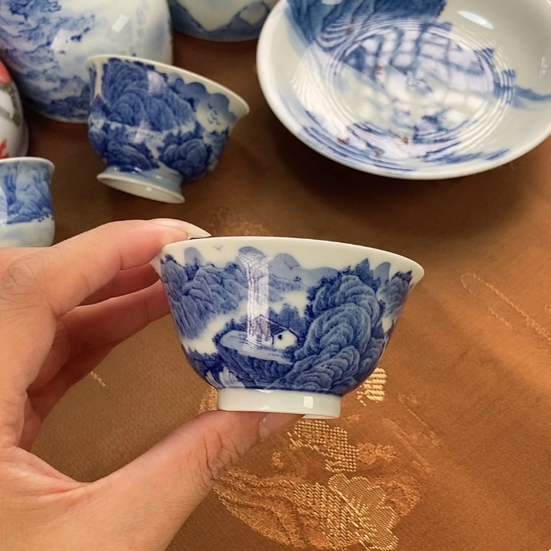 杯子景德镇手绘茶器