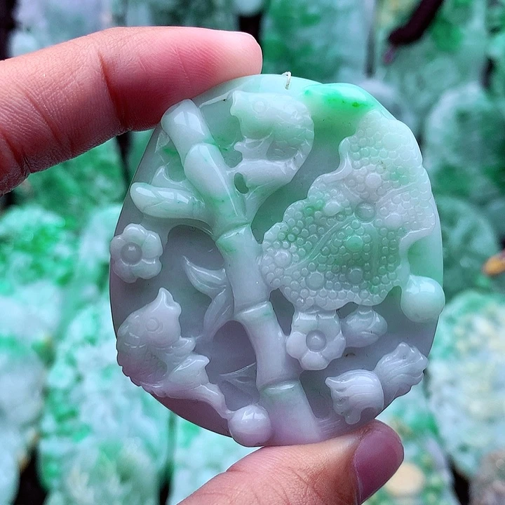 翡翠吊坠(不含链)未镶嵌