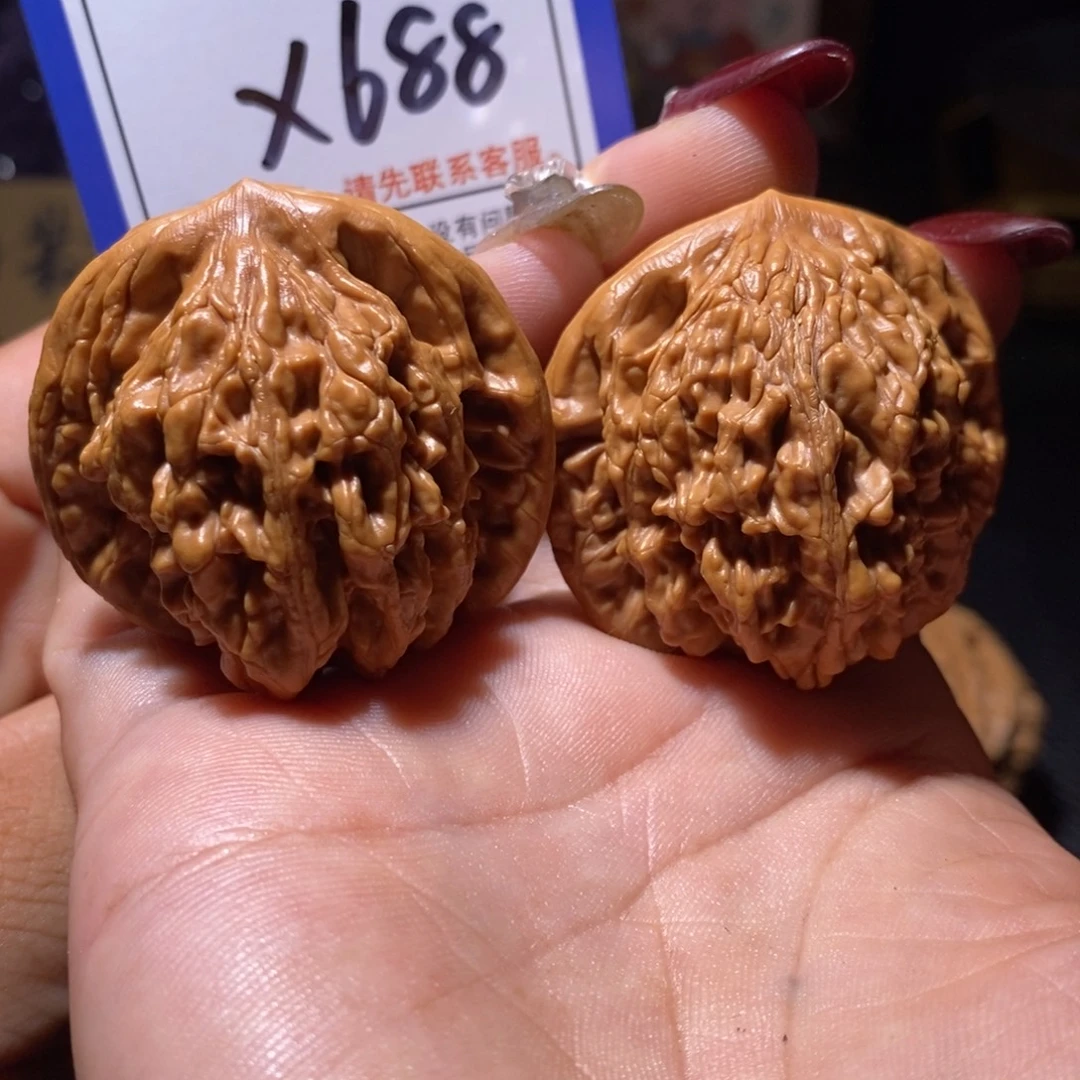 吊坠桃核把件核桃41虎头x688