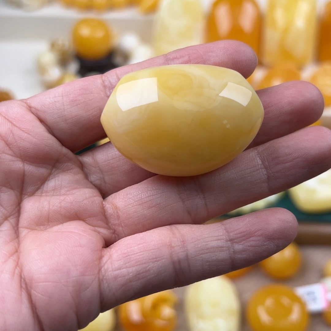 蜜蜡未镶嵌颈饰纯天然琥珀蜜蜡无优化