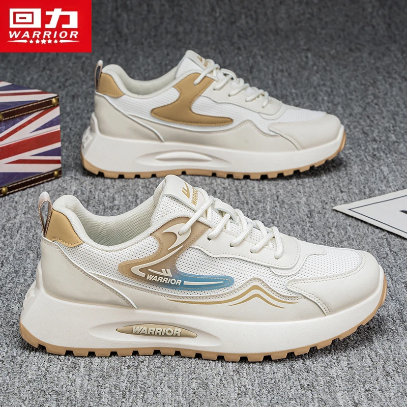 回力男士秋季2025新款厚底阿甘防滑运动鞋潮爆款休闲时尚老爹鞋